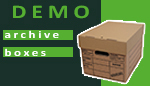 Archive boxes demostration video