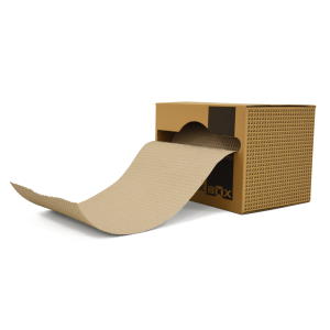 Our paper bubble dispenser box is one of our latest environmental solutions