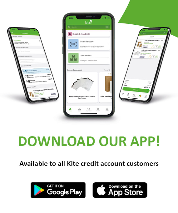 Customer Order Portal and App Kite Packaging