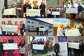 Our Coventry based divisions donate £8000 to local charities