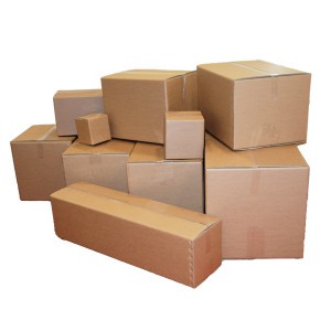 Process used cardboard boxes