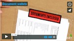 Document enclosed wallets