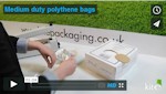 Medium duty polythene bags