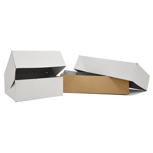 We have launched a range of wax lined boxes for food