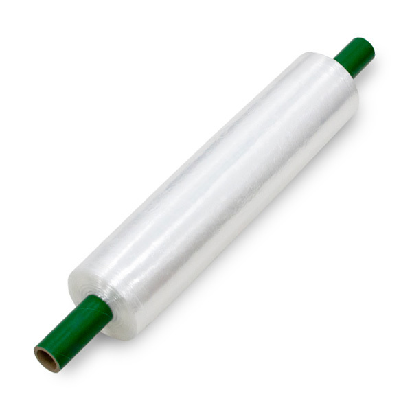 thumbnail image 2 of 10" X 1000' Shrink Wrap Stretch Banding Film – 80 Gauge – 4 Rolls Extended Core – Clear 2 of 3