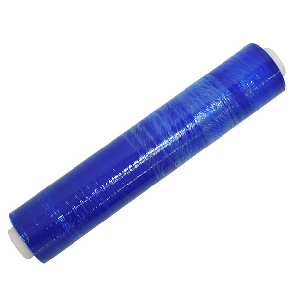 400mm 20mu Pallet shrink wrap Blue Tint Clear FOR SECURE PALLET IN TRANSIT 