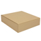 Brown postal boxes - 254x254x102mm (10x10x4 inches)  - Small
