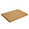 Brown postal boxes - 347x242x19mm (13.75x9.5x0.75 inches) - pack of 50