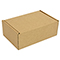 Brown postal boxes - 222x150x88mm (8.75x6x3.5 inches) - pack of 50