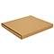Brown postal boxes - 240x210x19mm (9.5x8.25x0.75 inches) - pack of 50