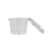 Disposable clear dip pots 4oz - Thumbnail