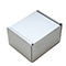 White postal boxes - 110x100x70 mm (4.25x4x2.75 inches) - pack of 50