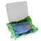 White postal boxes - 240x240x40 mm (9.5x9.5x1.5 inches) - pack of 50
