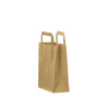 tape handle paper carrier bags brown small 2 - Thumbnail