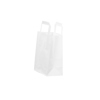 tape handle paper carrier bags white small - Thumbnail