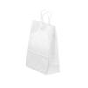 twist handle paper carrier bags white medium - Thumbnail