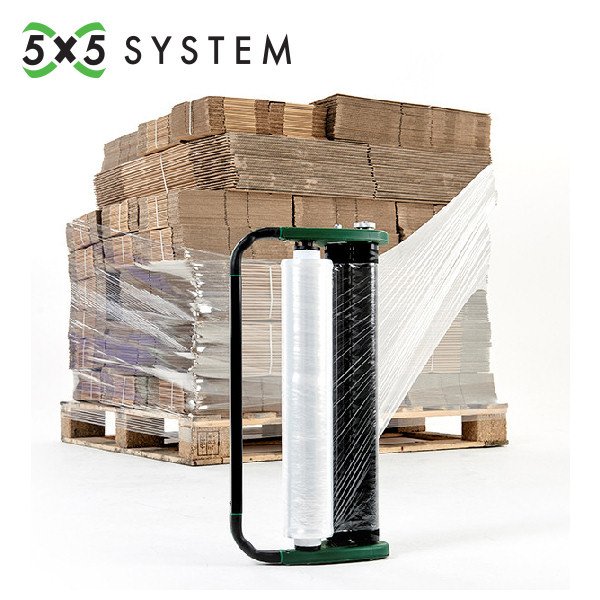 5X5 Nano Pallet Wrap & Dispenser Kite Packaging