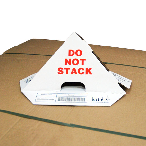 Do Not Stack Cones Pallet Warning Cones Kite Packaging