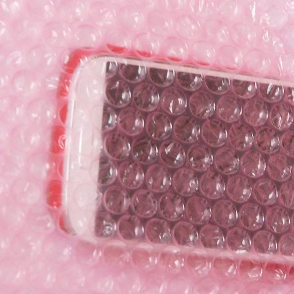 Anti Static Pink Bubble Wrap Rolls Kite Packaging