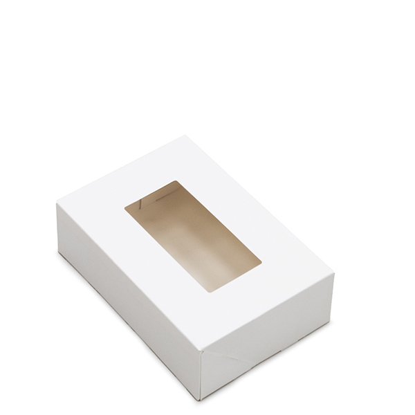White Dessert Packaging Boxes With Dividers 20-Pack White Cake Boxes ...