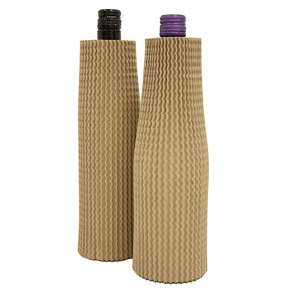 Corrugated Bottle Sleeves Protective Sleeving Kite Packaging