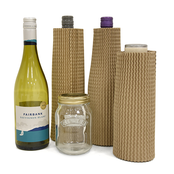 Corrugated Bottle Sleeves Protective Sleeving Kite Packaging