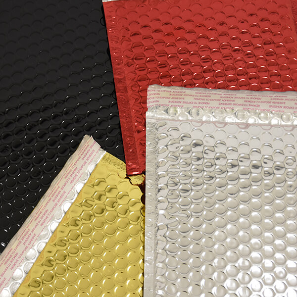 Metallic Bubble Envelopes Padded Mailers Kite Packaging