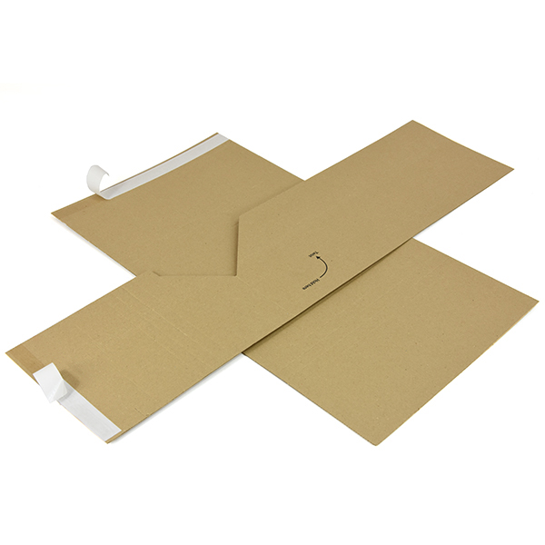 Twist Wrap Mailers Cardboard Postal Boxes Kite Packaging