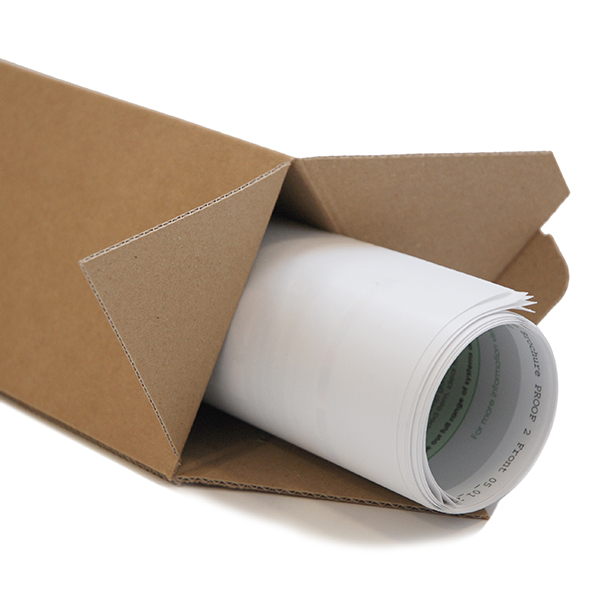 Triangular Cardboard Postal Tubes Kite Packaging