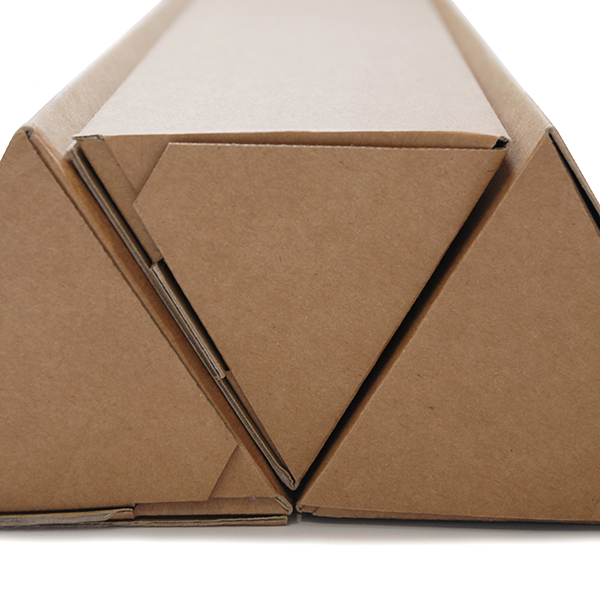 Triangular Cardboard Postal Tubes Kite Packaging