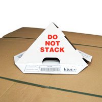 Do Not Stack Cones | Pallet Warning Cones | Kite Packaging