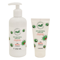 Anti-bacterial gel hand sanitiser