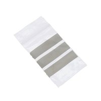 Grip Press Seal Lock Packing Packaging Storage Pouches White Labelling Strips 56 x 75mm Clear Plastic Polythene Resealable Gripseal Bags With Write On Panels 100 Small 2.25 x 3 