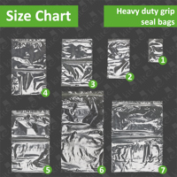 heavy duty grip seal bags size chart lr - Medium