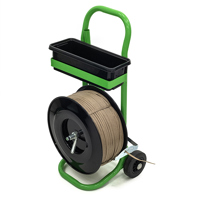 paper strapping trolley with reel - Medium