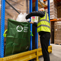 Racking sacks | Warehouse Waste Mangement