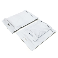 white mailing bag with handles hero LR - Medium