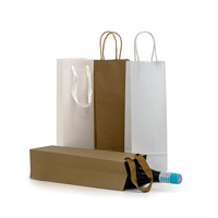 wine paper bags  - Medium