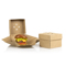 premium burger boxes with one burger open and closed - Small