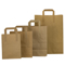 tape handle paper carrier bags brown hero - Small