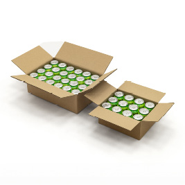 Boxes for cans