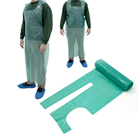 Disposable aprons