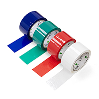 Coloured packaging tape