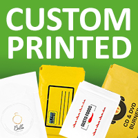 Custom printed bubble envelopes