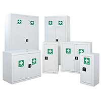 First aid cupboards