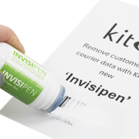 Thermal label data eraser