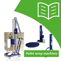 Pallet wrap machine guide