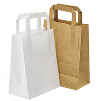 High Quality Cheap Colorful Kraft Paper Bags - GREEN