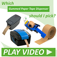 gummed paper tape range video s