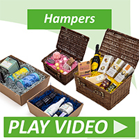 hampers and kraft trays s